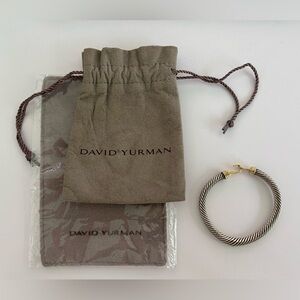 David Yurman buckle classic cable bracelet